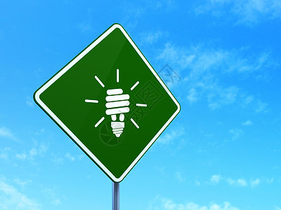 商业概念 道路节能灯路标标志背景交易蓝色天空伙伴企业成功灯泡生意木板思考图片