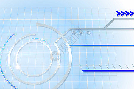 具有圆圈和线条的技术背景计算机灰色蓝色绘图网格计算界面拨号图片