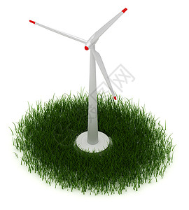 风风涡轮绿色力量环境科学金属风车技术电气螺旋桨活力图片