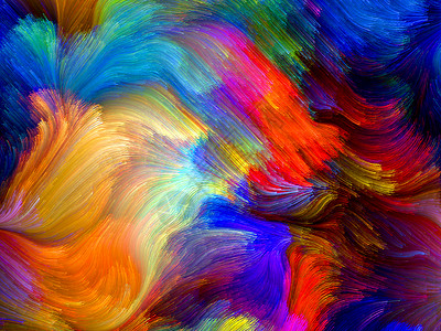 颜色快速化光谱幻觉元素想像力拼贴画艺术品漩涡创造力帆布设计图片