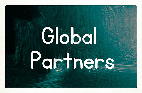 全球合作伙伴全球伙伴概念全球化货运后勤地球仓库制造商机构控制货物合伙图片
