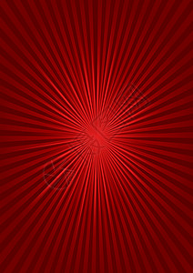 红色背景日出摘要红背景橙子条纹坡度三角形回顾性插图射线力量运动技术图片