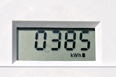 数字电表计量数字阅读监视器公用事业数据住宅电压用法柜台图片