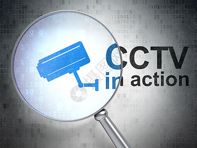 保护概念 Cctv照相机和闭路电视图片