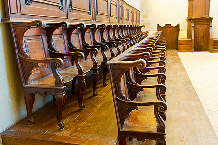 椅子家具遗产教会历史性艺术木头文化雕刻宗教大教堂图片