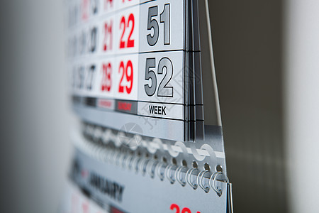 带有天数的墙壁日历日历框架宏观床单规划师思维数字红色时间商业组织图片