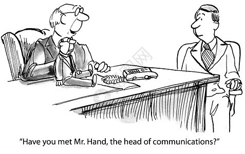 沟通通讯器人士团队男性男人管理人员老板漫画领导者商业图片