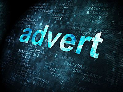 广告概念 数字背景的广告宣传社区市场蓝色产品销售品牌互联网监视器屏幕技术图片