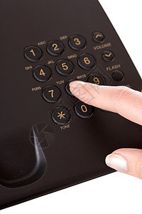 打个电话电子经理键盘服务拨号技术通讯拇指商业按钮图片