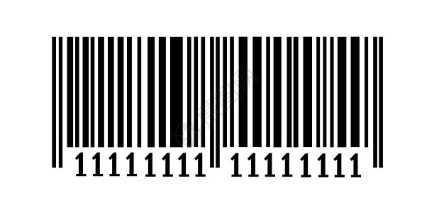 条形码 矢量插图零售销售编码服务金融店铺物品鉴别商业扫描器图片