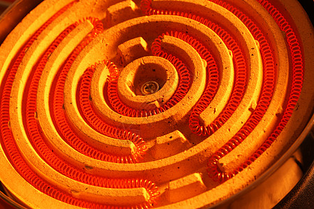 暖热线圈烹饪阀门螺旋管道加热温度机器燃料恒温器血管图片