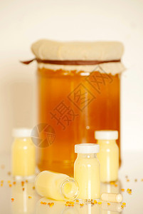 皇家果冻养蜂业勺子蜜蜂活力生育力不育症蜂窝饮食玻璃蜂蜜图片