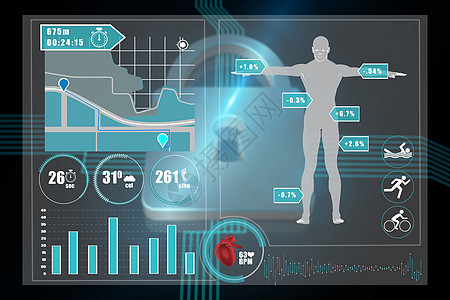 医学界面综合图像图象药品科技技术数字黑色计算机图表计算未来派数据图片