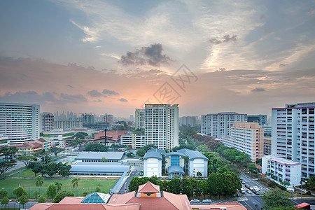 新加坡与社区中心共同建有住宅区图片