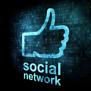 像数字屏幕上的社会网络社交网络数据速度消息扇子社区网站软件互联网技术朋友图片