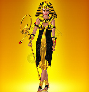 一个强大的埃及妇女图片