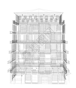 高精密的建筑结构 电线框架项目插图艺术商业草图纬度原理图公司打印中心图片