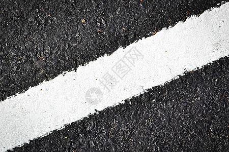 道路纹理上的新白线角落罗盘倾斜公园车道建造地平线交通皮肤街道图片