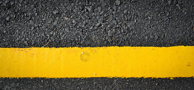 道路纹理上的新黄线建造角落运输公园偏见皮肤街道地平线罗盘卵石图片