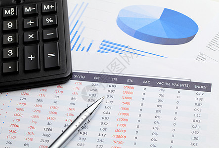 图表和计算器经济经济学数据利润报告投资营销价格预算会计图片