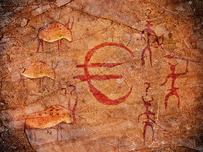 无标题石头壁画考古学动物考古绘画艺术历史洞穴男人图片