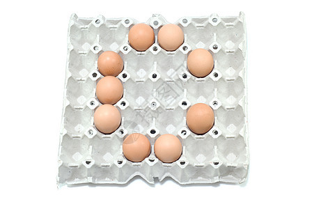 C 白底的鸡蛋字母表图片