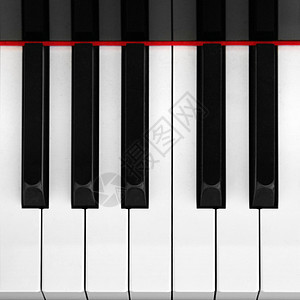 特写钢琴键旋律艺术音乐会黑色白色乐器声学音乐器官键盘图片