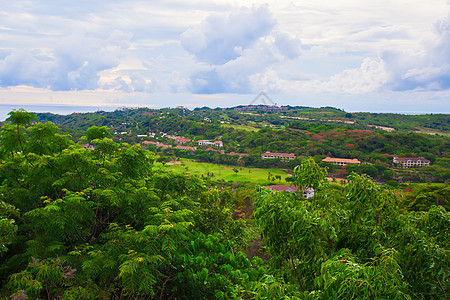 菲律宾传统的村庄和旅馆 传统村和旅馆小屋天空场地气候房子国家文化爬坡农家太阳图片