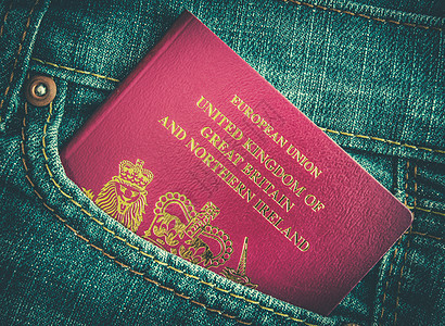 Jeans袖口护照图片