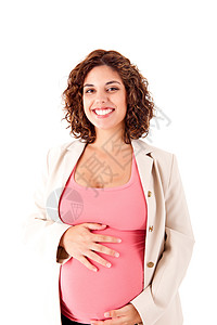美丽的孕妇 展示她良好的体型身体皮肤母亲生活怀孕婴儿尺寸父母女士妈妈图片