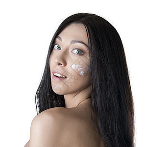 照顾你的皮肤头发呵护肤色治疗温泉化妆化妆品女士眼睛身体图片