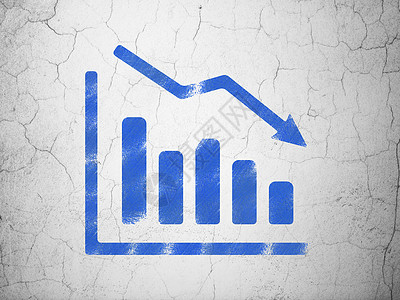 背景墙上的新闻概念下降图插图图表背景墙金融公告古董失败库存通讯市场图片