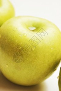 绿色苹果叶子植物生态农业花园饮食生活水果食物小吃图片