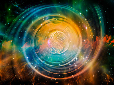Vortex 能量想像力连续体对称时空星云技术螺旋几何学设计物理图片