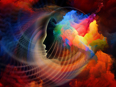 内部颜色颜色知识咒语创造力天堂科学专注身份心理学元素艺术图片