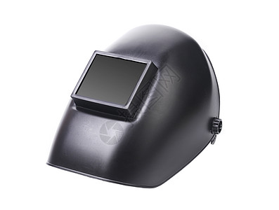 防弹面具警卫护手焊接保障黑色防御安全头盔摄影侧翼图片