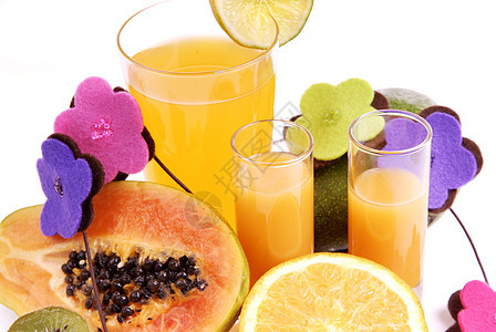 果汁水果饮食玻璃养分黄色营养农业异国食物低脂肪图片