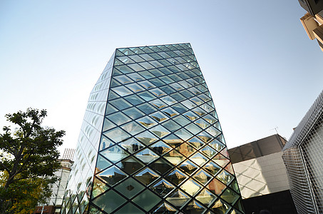东京Rhomboid-电网玻璃大楼图片