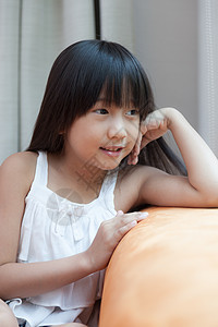 亚洲女童乐趣长椅工作室女孩婴儿幸福喜悦女士皮肤房间图片