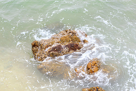 岩石水侵蚀悬崖海景冲浪海岸线旅行休息天气石头力量压力图片