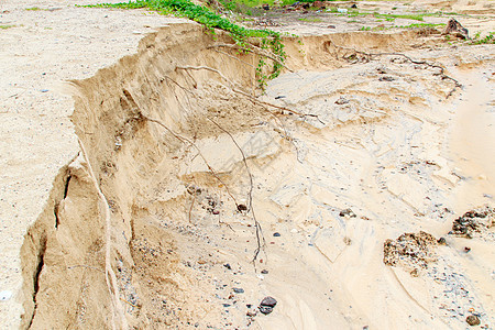 沙砂水侵蚀土壤地球生态生活场地生长橙子建筑环境地面图片