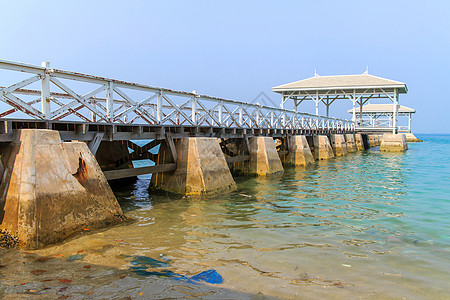 殿堂桥海滩奢华海景海岸线假期赏金海岸海洋闲暇天堂图片