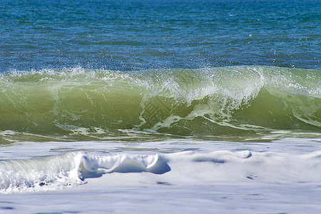 北海波浪破碎机海况巨浪冲浪海洋温泉水景水分假期风暴图片