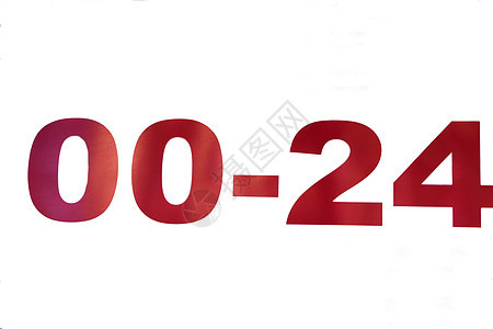 附表所列数字时间白色倒数测量手表钟表红色圆圈小时日程背景图片