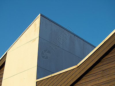 现代抽象的现代结构黑色建筑商业技术房子民众景观办公室天空窗户图片