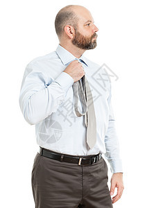 生意人选择打领带灰色裙子衬衫衣服经理面试工作职业白色人士图片