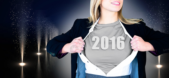 商业女商务人士以超级英雄风格开衬衫的复合形象新年人士数字开幕式年度灰色职业聚光灯字体女士图片
