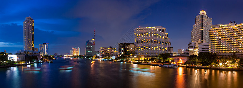 夜里全市的黑帮城市市中心城市建筑学风景全景天际景观公寓阴影天空图片