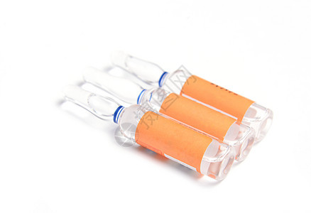 白色背景上的 ampule瓶子研究疫苗实验室玻璃免疫血清液体诊所疾病图片