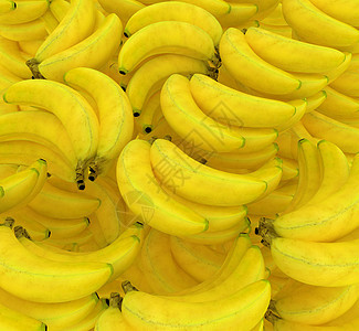 香蕉有很多美丽的香蕉背景图片
